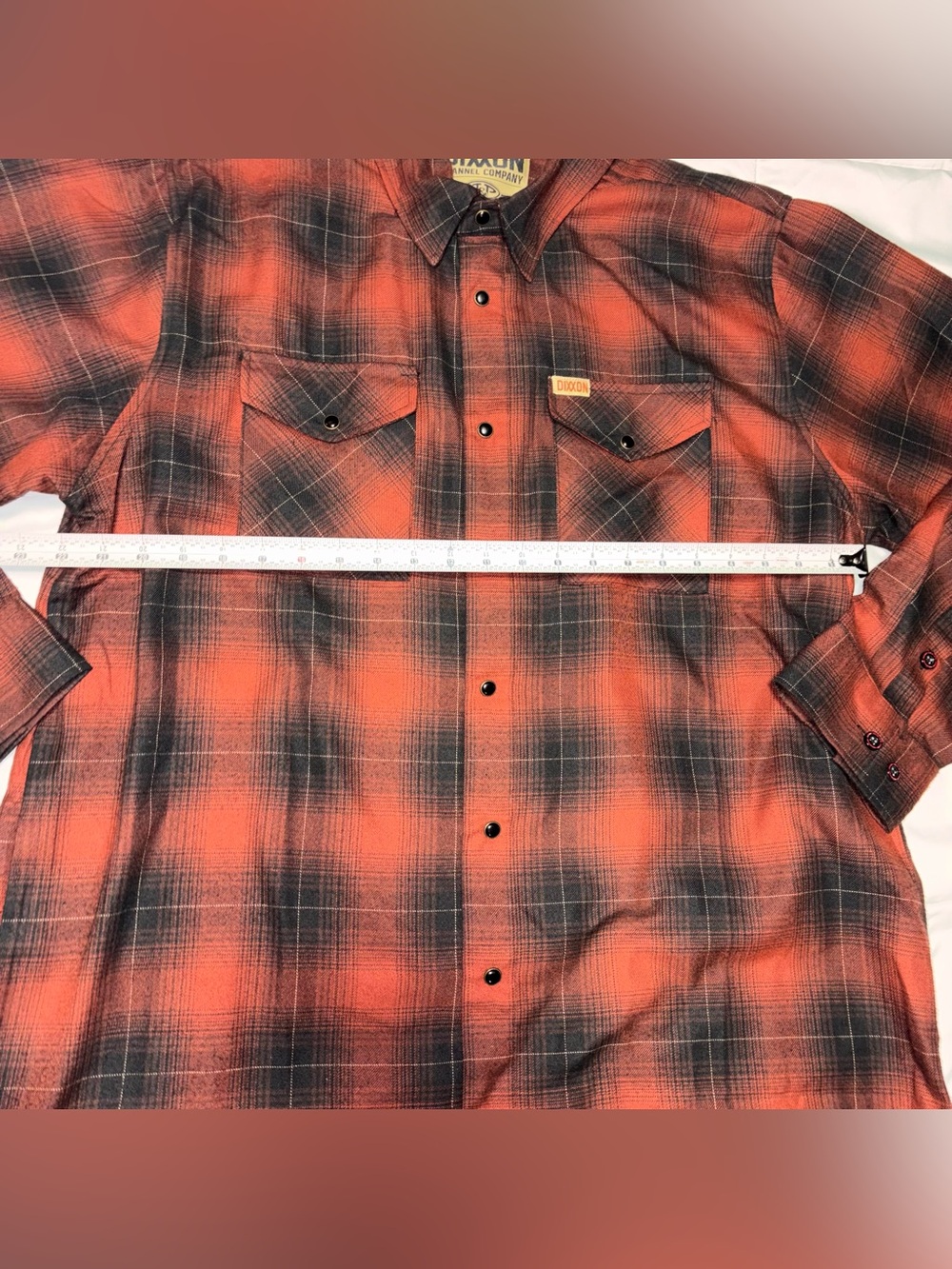 Dixxon Flannel Co “J&P Cycles” Pearl Snap Button Down Plaid Shirt Size XL Men’s - Picture 5 of 8